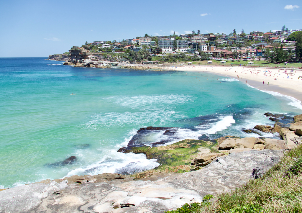 Lais Puzzle - Bondi Beach in Sydney, Australien. Idyllischer Strand in den östlichen Vororten von Sydney - 1.000 Teile p-284441