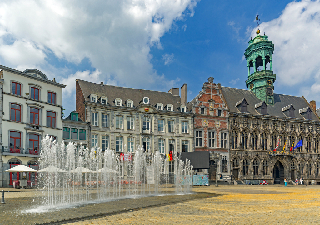 Lais Puzzle - Mons, Wallonie, Belgien - 1.000 Teile p-285287