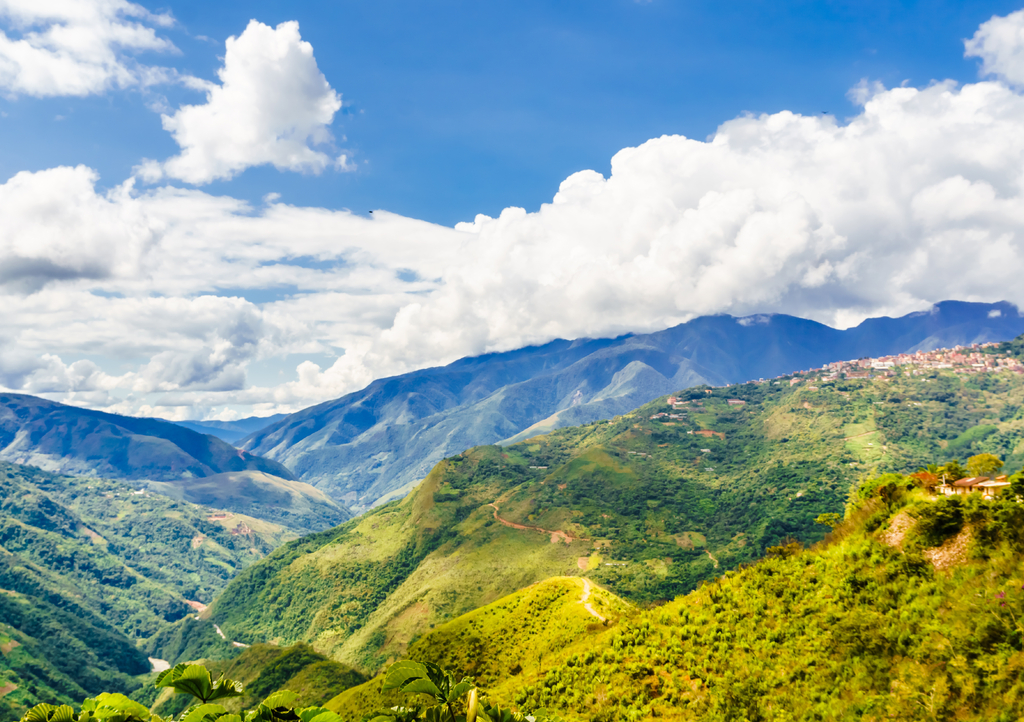 Lais Puzzle - Berglandschaft in den Yungas bei Coroico - Bolivien - 1.000 Teile p-285755