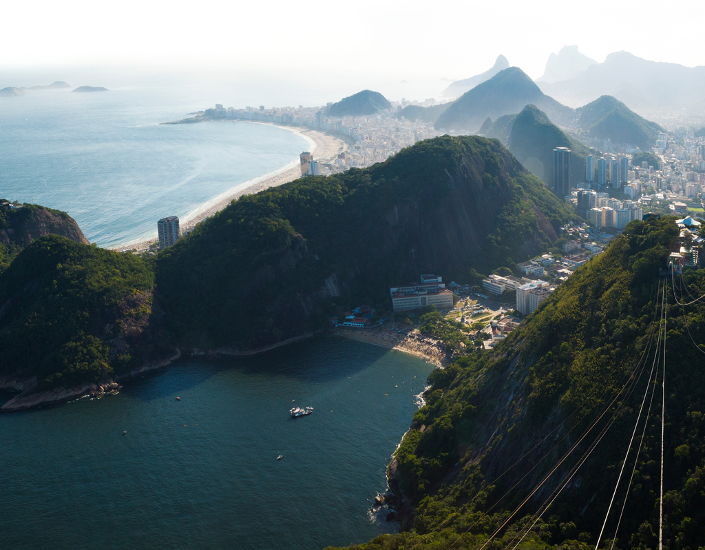 Lais Puzzle - Blick auf die Skyline von Rio de Janeiro vom Zuckerhut, Brasilien - 40, 100, 200, 500, 1.000 & 2.000 Teile p-286327