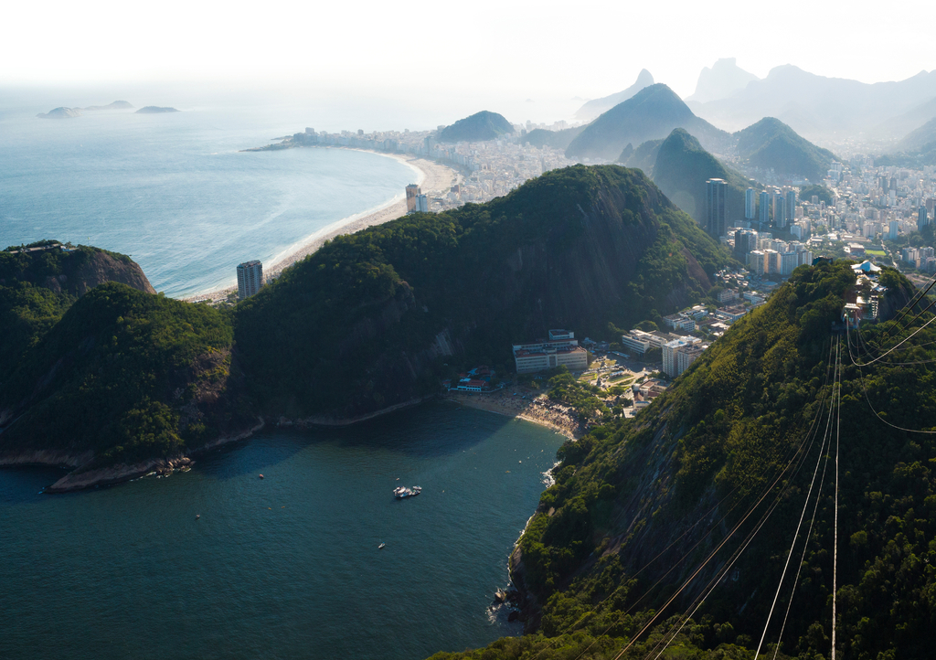 Lais Puzzle - Blick auf die Skyline von Rio de Janeiro vom Zuckerhut, Brasilien - 1.000 Teile p-286331