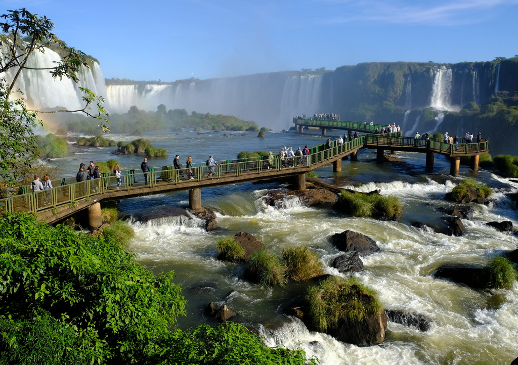 Lais Puzzle - Brasilien Foz do Iguacu - Iguazu-Fälle - Aussichtsplattform Las Cataratas del Iguazu - 1.000 Teile p-286463