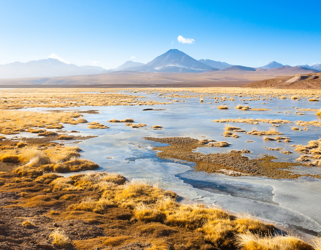 Lais Puzzle - Chilenische Lagunenlandschaft, Chile - 40, 100, 200, 500, 1.000 & 2.000 Teile p-287071