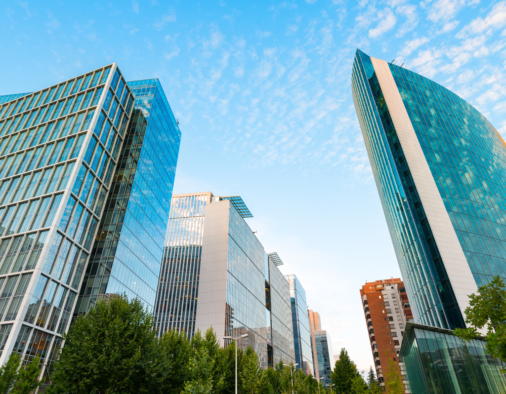Lais Puzzle - Nueva Las Condes, der neue Finanzdistrikt in Santiagode Chile, Heimat von hochwertigen Firmengebäuden in der Calle Alonso de Cordova - 40, 100, 200, 500, 1.000 & 2.000 Teile p-287239
