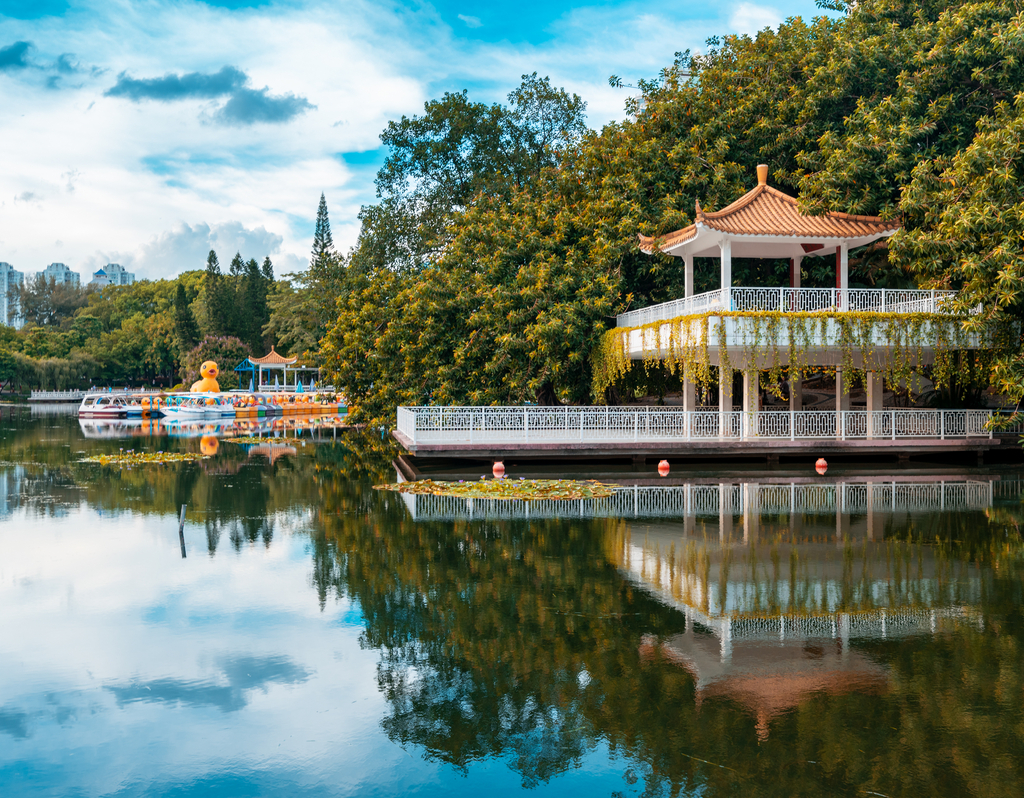 Lais Puzzle - Lizhi Park, Shenzhen Stadt, Provinz Guangdong, China - 40, 100, 200, 500, 1.000 & 2.000 Teile p-287425