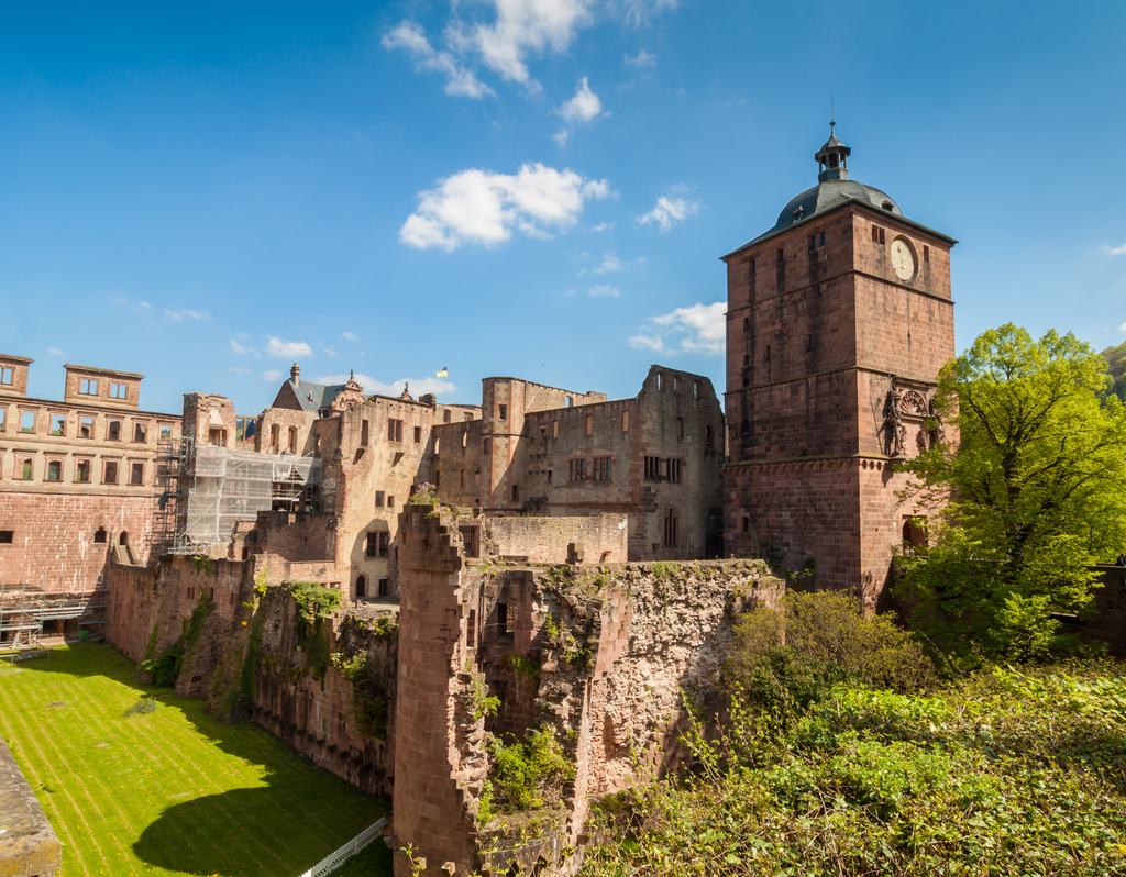 Lais Puzzle - Die Ruine des heidelberger schlosses, Deutschland - 40, 100, 200, 500, 1.000 & 2.000 Teile p-288439