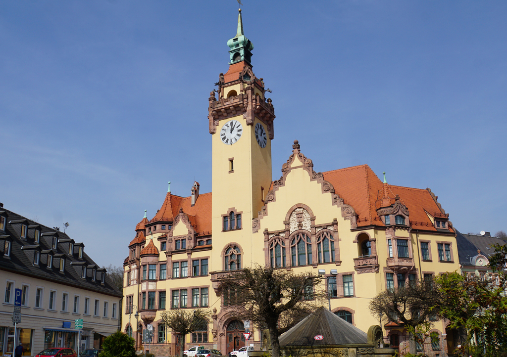 Lais Puzzle - Das Rathaus von Waldheim, Sachsen - 1.000 Teile p-288593