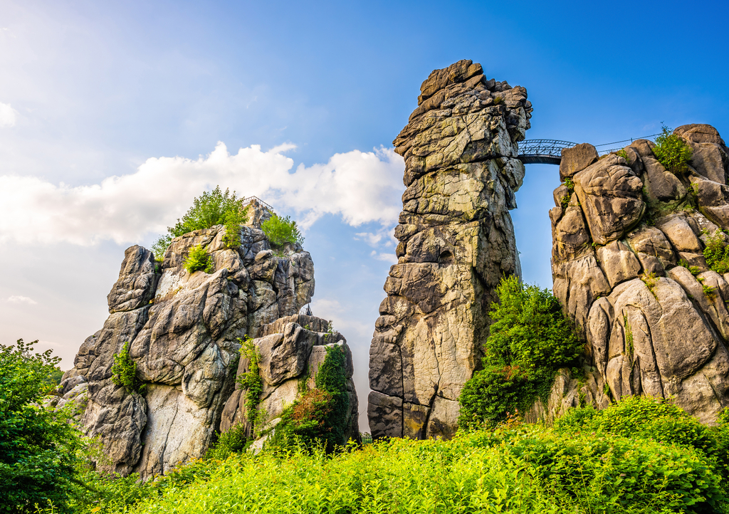 Lais Puzzle - Externsteine im Teutoburger Wald, Deutschland - 1.000 Teile p-288629