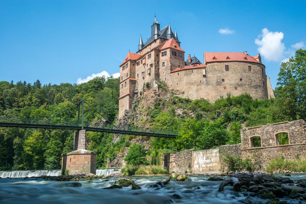 Lais Puzzle - Burg Kriebstein, Sachsen, Deutschland - 2.000 Teile p-288654