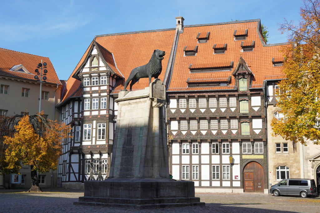 Lais Puzzle - Braunschweiger Löwendenkmal auf dem Burgplatz in Braunschweig Deutschland - 2.000 Teile p-288996