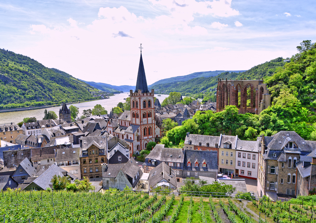 Lais Puzzle - Bacharach am Rhein - 1.000 Teile p-289349