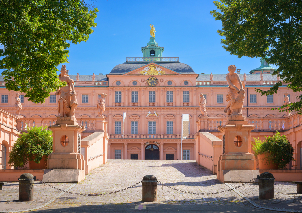 Lais Puzzle - Außenansicht des Schlosses Rastatt, Deutschland - 1.000 Teile p-289493