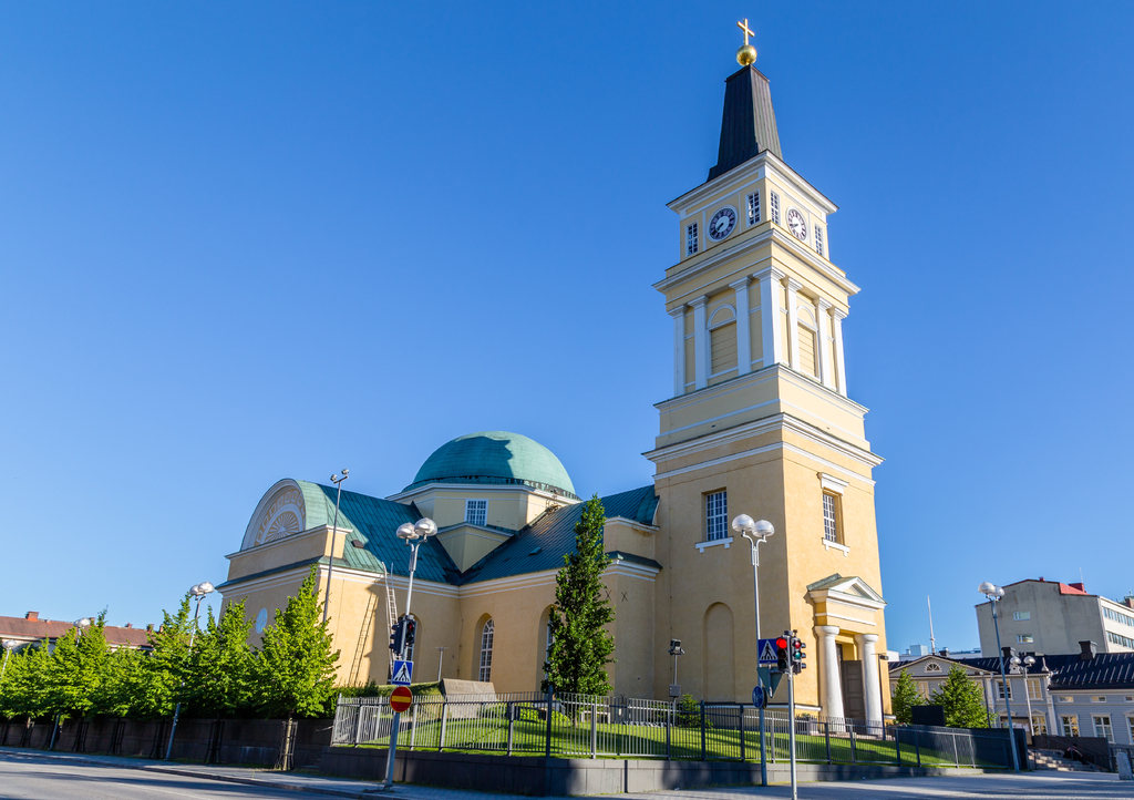 Lais Puzzle - Kathedrale in der Nähe des Zentrums von Oulu, Finnland - 1.000 Teile p-289895
