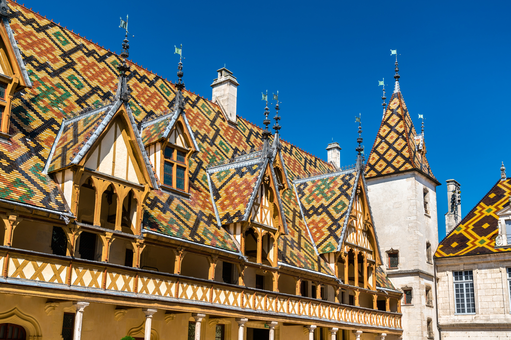 Lais Puzzle - Architektur der historischen Hospize von Beaune, Frankreich - 2.000 Teile p-290946