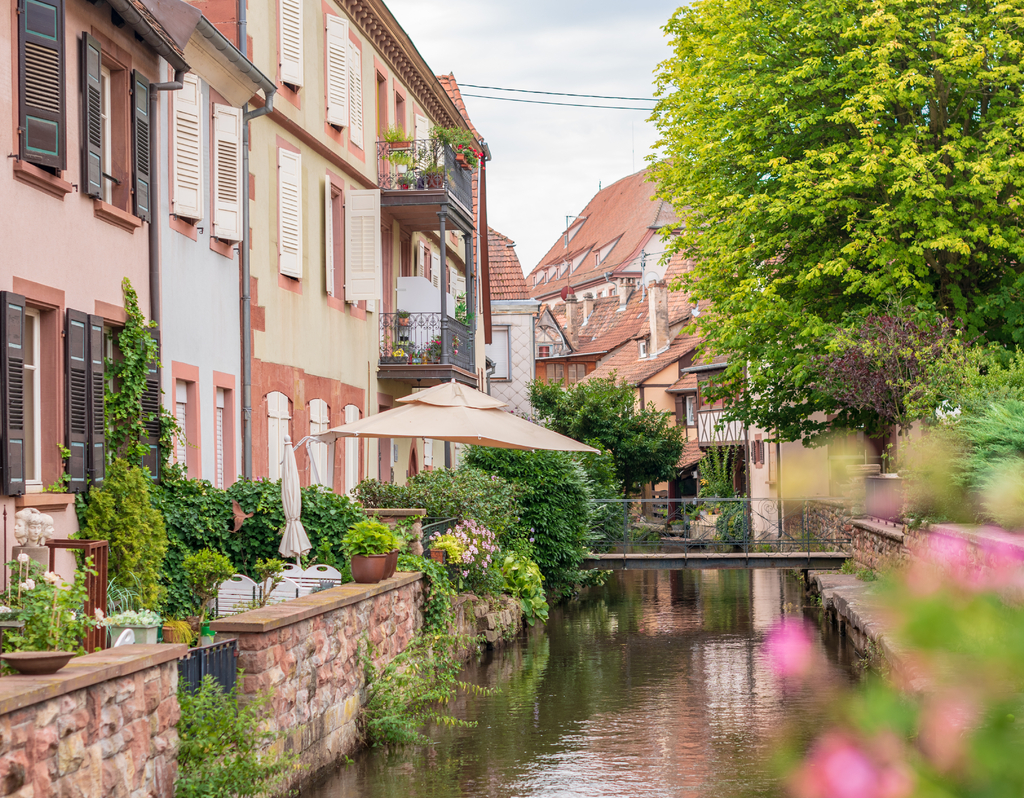 Lais Puzzle - Rue, pont et rivière à Wissembourg, Frankreich - 40, 100, 200, 500, 1.000 & 2.000 Teile p-291115