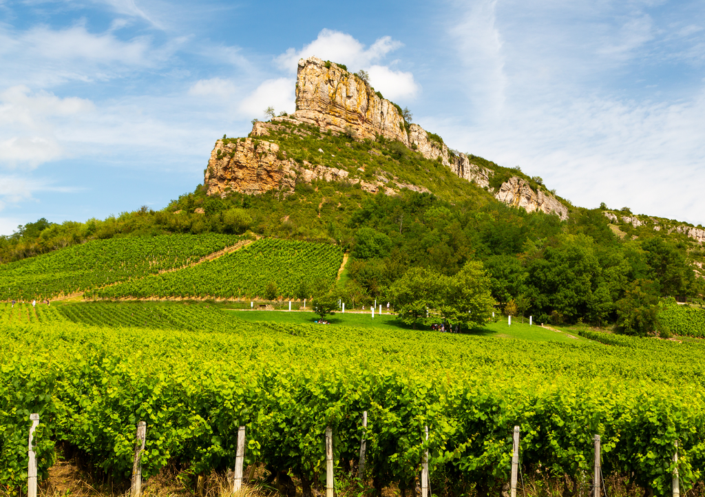 Lais Puzzle - Roche Solutré im Burgund in Frankreich - 1.000 Teile p-291347