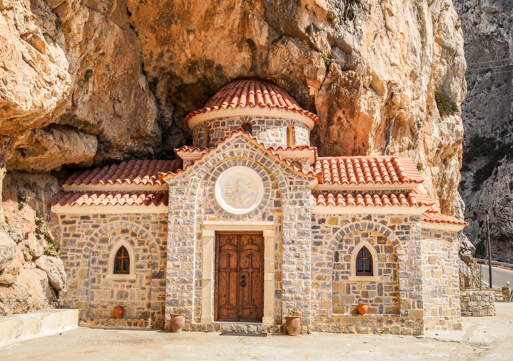 Lais Puzzle - Orthodoxe Kirche auf Kreta, Griechenland - 1.000 Teile p-292085
