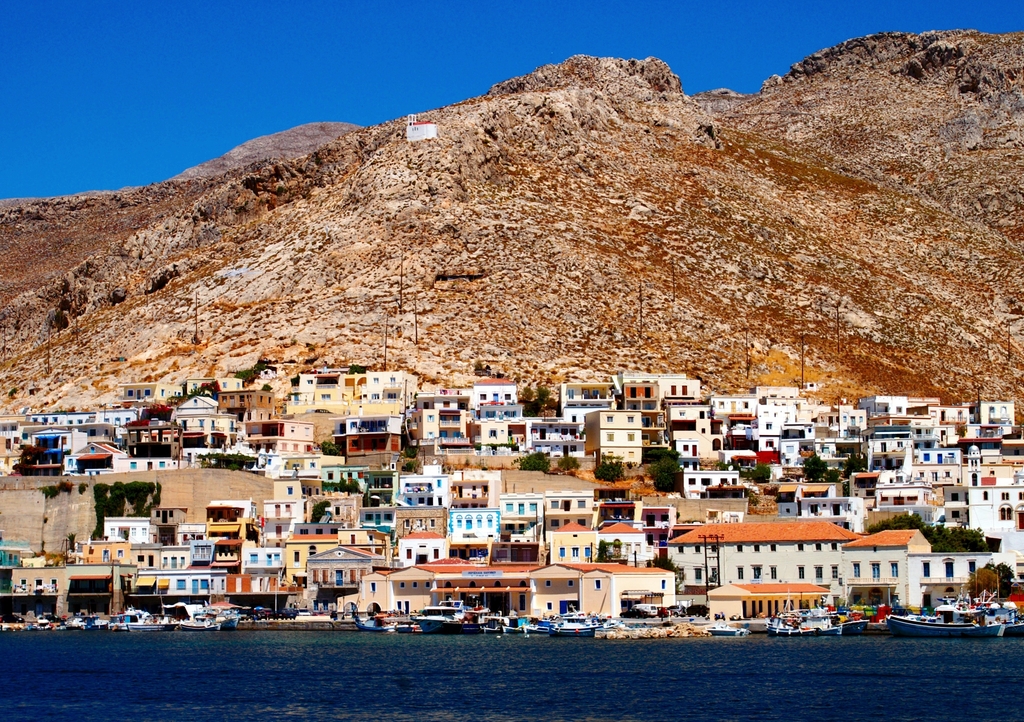 Lais Puzzle - Blick auf die Stadt Kalymnos. Kalymnos, Dodekanes-Inseln, Griechenland - 1.000 Teile p-292697
