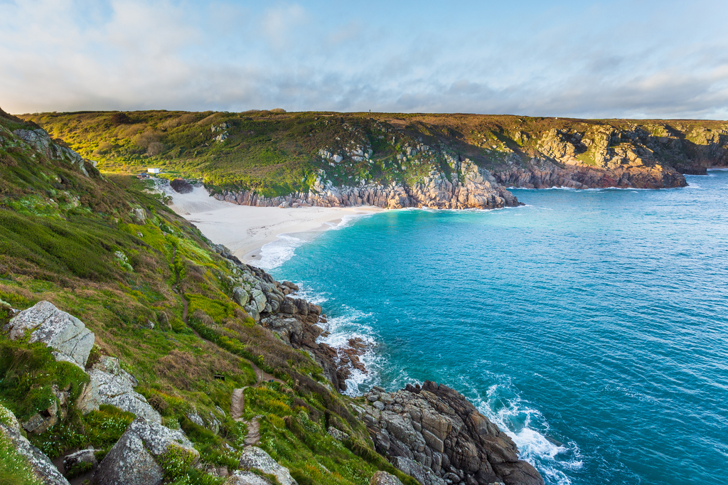 Lais Puzzle - Landschaft in Cornwall, Küste, Nachbarschaft Minack Theater, England - 2.000 Teile p-293772