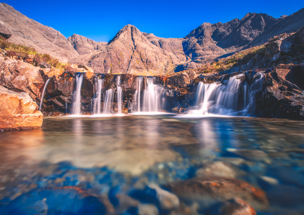 Lais Puzzle - Fairy Pools, Isle of Skye, Innere Hebriden, Vereinigtes Königreich, Schottland - 1.000 Teile p-294143