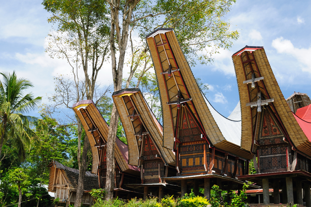Lais Puzzle - Indonesien, Sulawesi, Tana Toraja, Traditionelles Dorf - 2.000 Teile p-296502