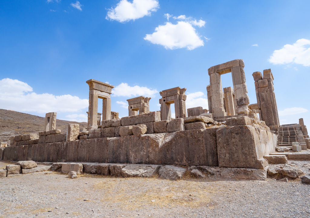 Lais Puzzle - Ruinen der antiken Stadt Persepolis oder Takht-e-Jamshid, Hauptstadt des Persischen Reiches der Achämeniden in Shiraz, Iran - 1.000 Teile p-296873