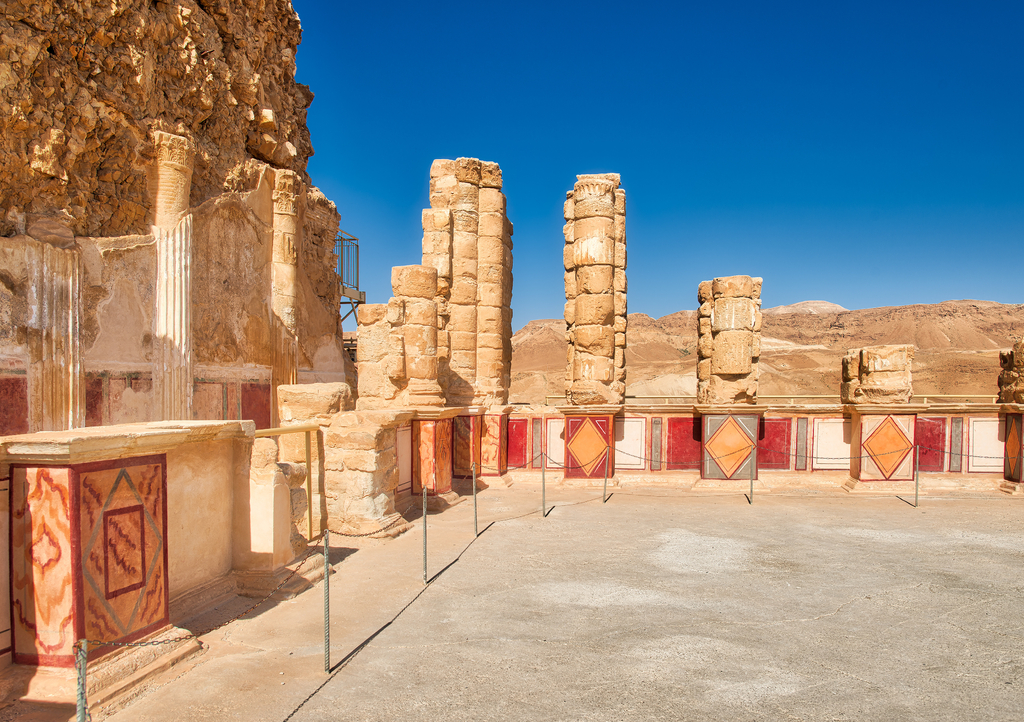 Lais Puzzle - Der Palast von König Herodes in Masada - 1.000 Teile p-297989