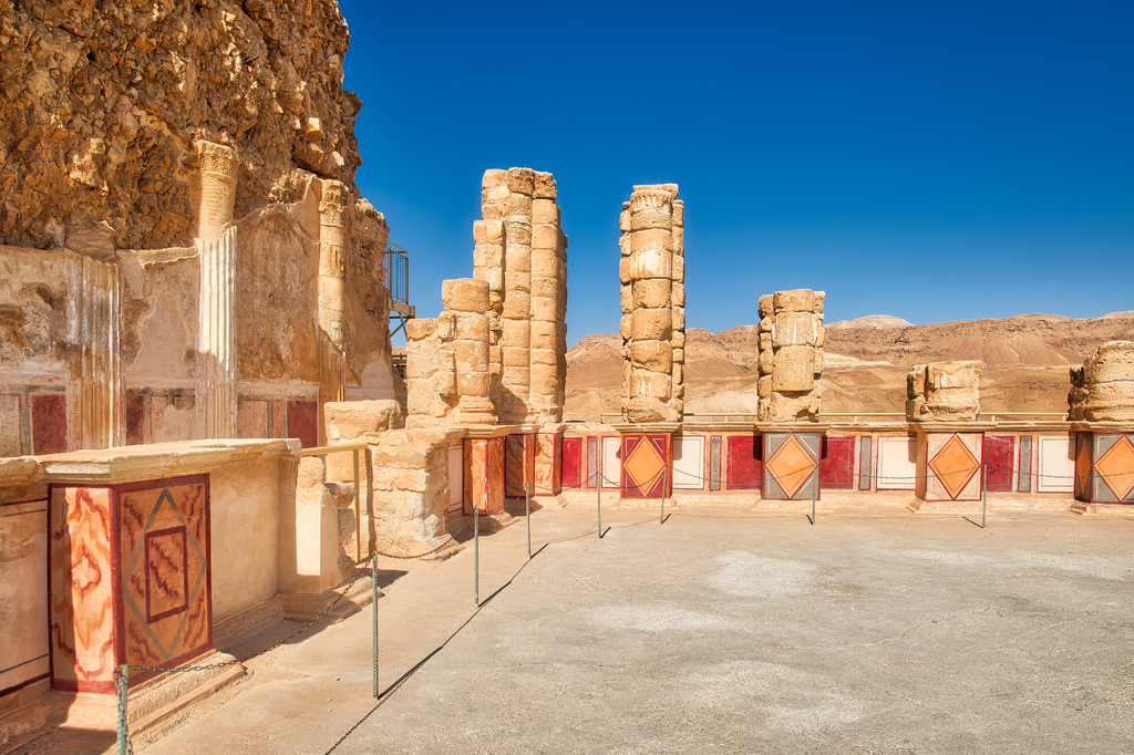 Lais Puzzle - Der Palast von König Herodes in Masada - 2.000 Teile p-297990