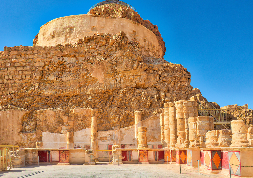 Lais Puzzle - Der Palast von König Herodes in Masada - 1.000 Teile p-297995