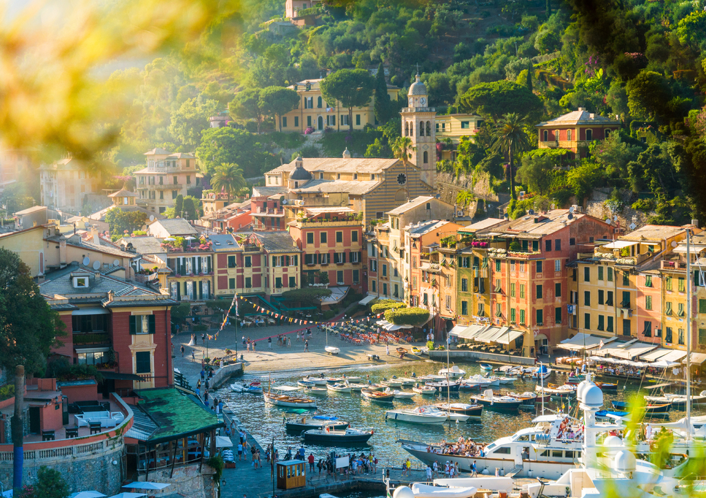Lais Puzzle - Aussicht auf den Hafen von Portofino, Ligurische Riviera - 1.000 Teile p-298961