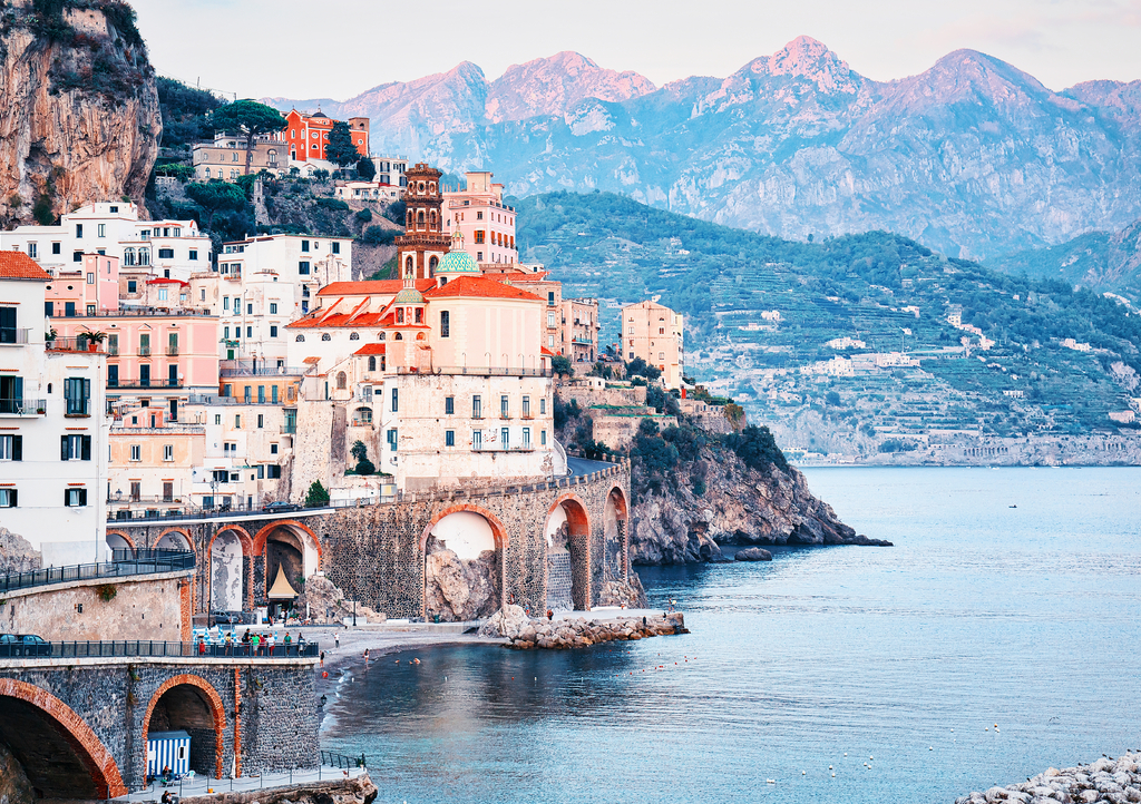 Lais Puzzle - Amalfi-Stadt am Tyrrhenischen Meer - 1.000 Teile p-299057