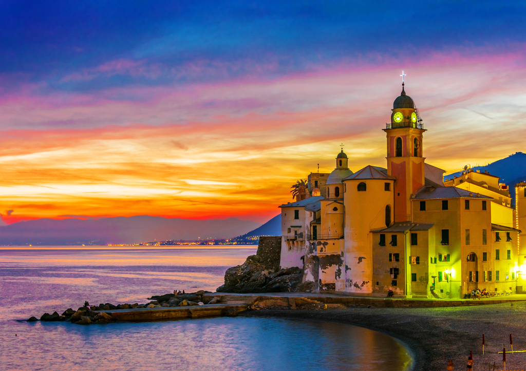 Lais Puzzle - Der Ferienort Camogli an der italienischen Riviera - 1.000 Teile p-299297