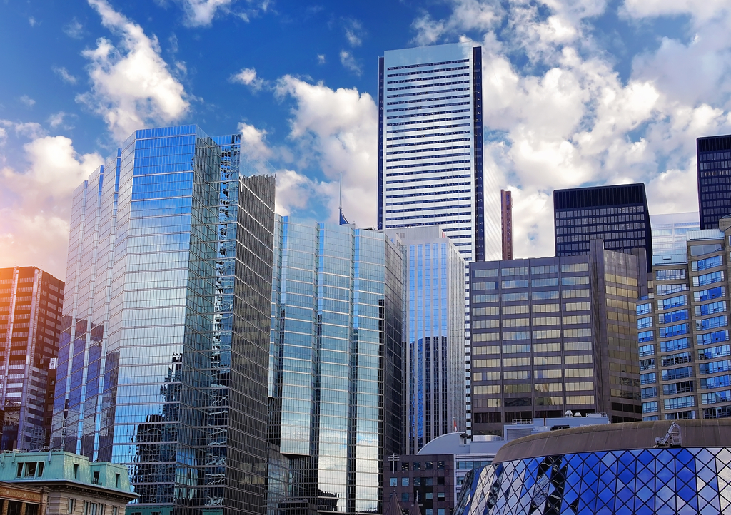Lais Puzzle - Skyline des Finanzdistrikts von Toronto - 1.000 Teile p-301289