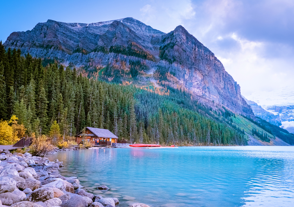 Lais Puzzle - Lake Louise Kanada Banff-Nationalpark im Winter - 1.000 Teile p-301625