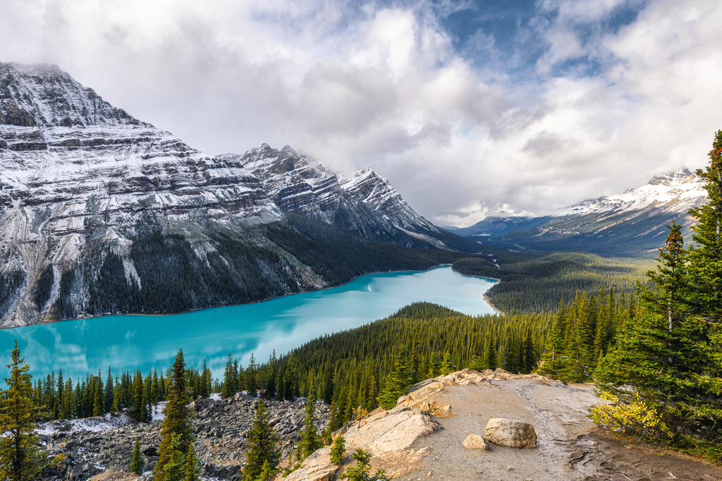 Lais Puzzle - Peyto See ähnelt einem Fuchs im Banff Nationalpark in Kanada - 2.000 Teile p-301764