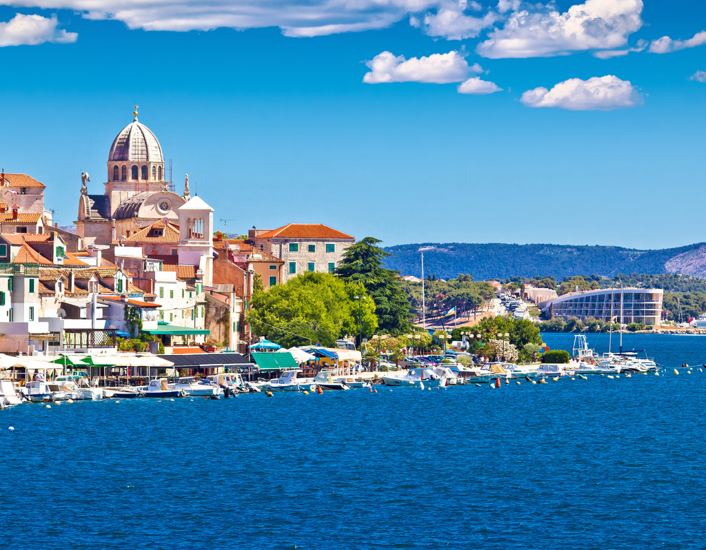 Lais Puzzle - Altstadt von Sibenik mit Blick auf das historische Hafenviertel und die UNESCO-Kathedrale - 40, 100, 200, 500, 1.000 & 2.000 Teile p-302803