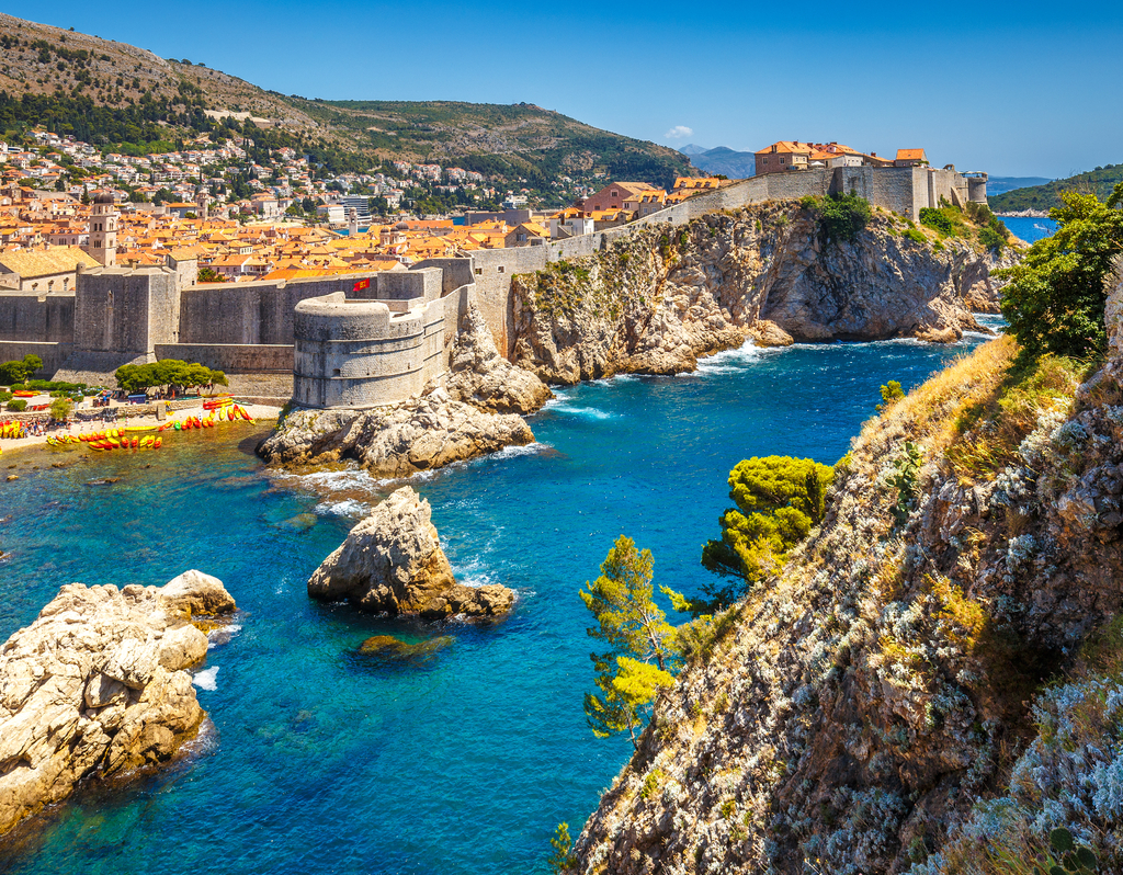 Lais Puzzle - Altstadt von Dubrovnik mit Stadtmauern an der Adria im Süden Kroatiens, Europa - 40, 100, 200, 500, 1.000 & 2.000 Teile p-303073