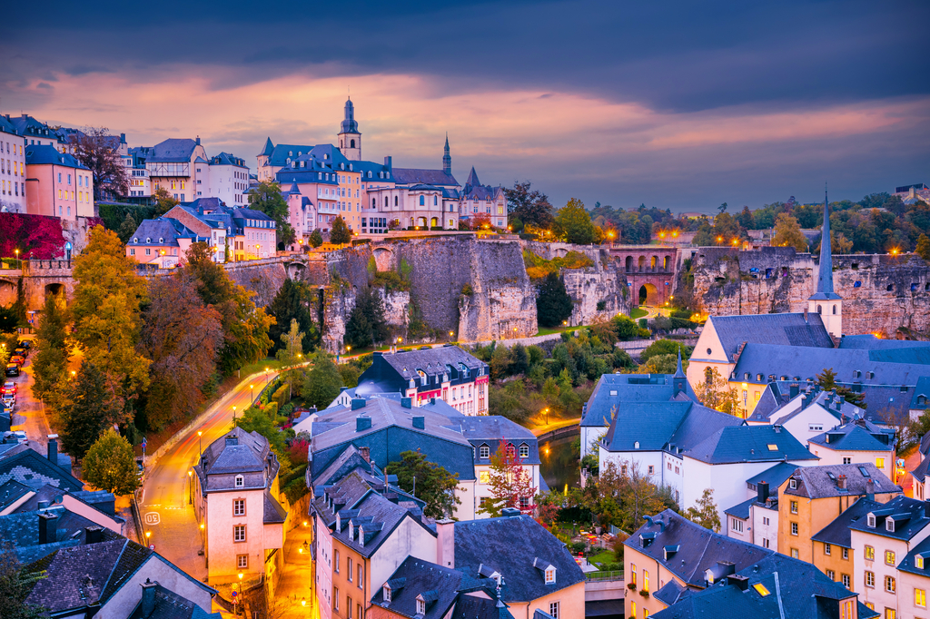 Lais Puzzle - Luxemburg - Stadtteil Grund im Alzette-Tal, Luxemburg-Stadt - 2.000 Teile p-304020