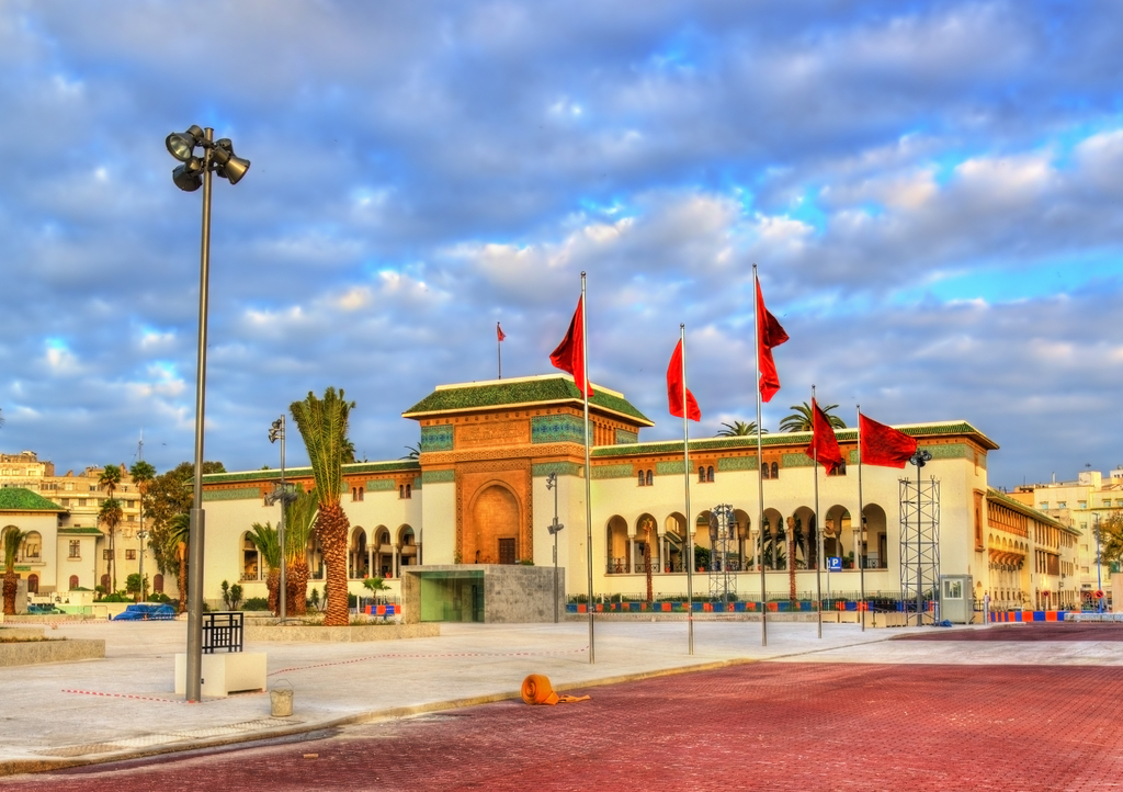 Lais Puzzle - Justizpalast auf dem Mohammed-V-Platz in Casablanca, Marokko - 1.000 Teile p-304583