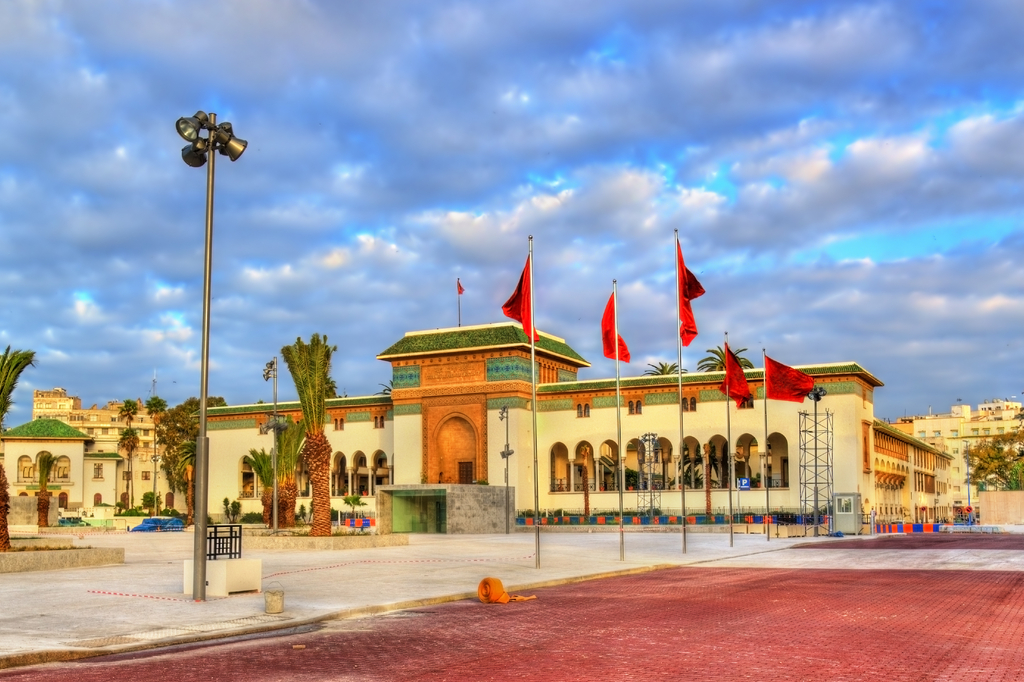Lais Puzzle - Justizpalast auf dem Mohammed-V-Platz in Casablanca, Marokko - 2.000 Teile p-304584