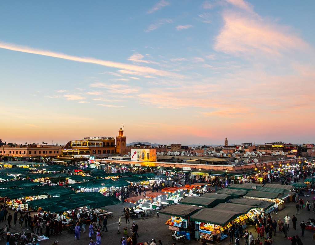 Lais Puzzle - Djemaa El Fna-Platz, Marrakesch, Marokko - 40, 100, 200, 500, 1.000 & 2.000 Teile p-304831