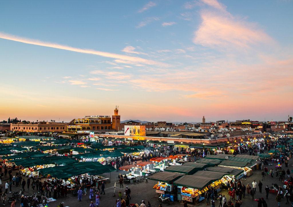 Lais Puzzle - Djemaa El Fna-Platz, Marrakesch, Marokko - 1.000 Teile p-304835