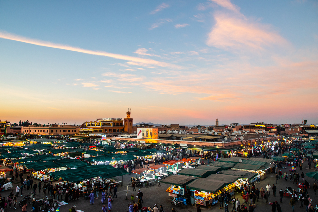 Lais Puzzle - Djemaa El Fna-Platz, Marrakesch, Marokko - 2.000 Teile p-304836