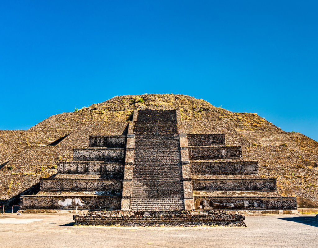 Lais Puzzle - Mondpyramide in Teotihuacan in Mexiko - 40, 100, 200, 500, 1.000 & 2.000 Teile p-305455