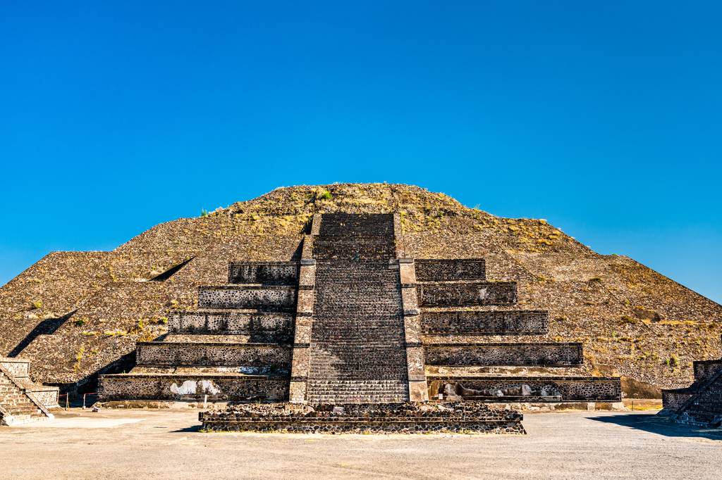 Lais Puzzle - Mondpyramide in Teotihuacan in Mexiko - 2.000 Teile p-305460
