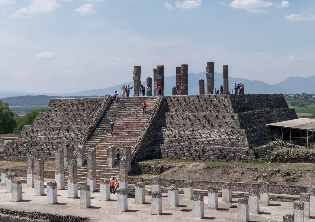 Lais Puzzle - Ruinen eines Tempels in Tula Hidalgo, Mexiko - 1.000 Teile p-305687