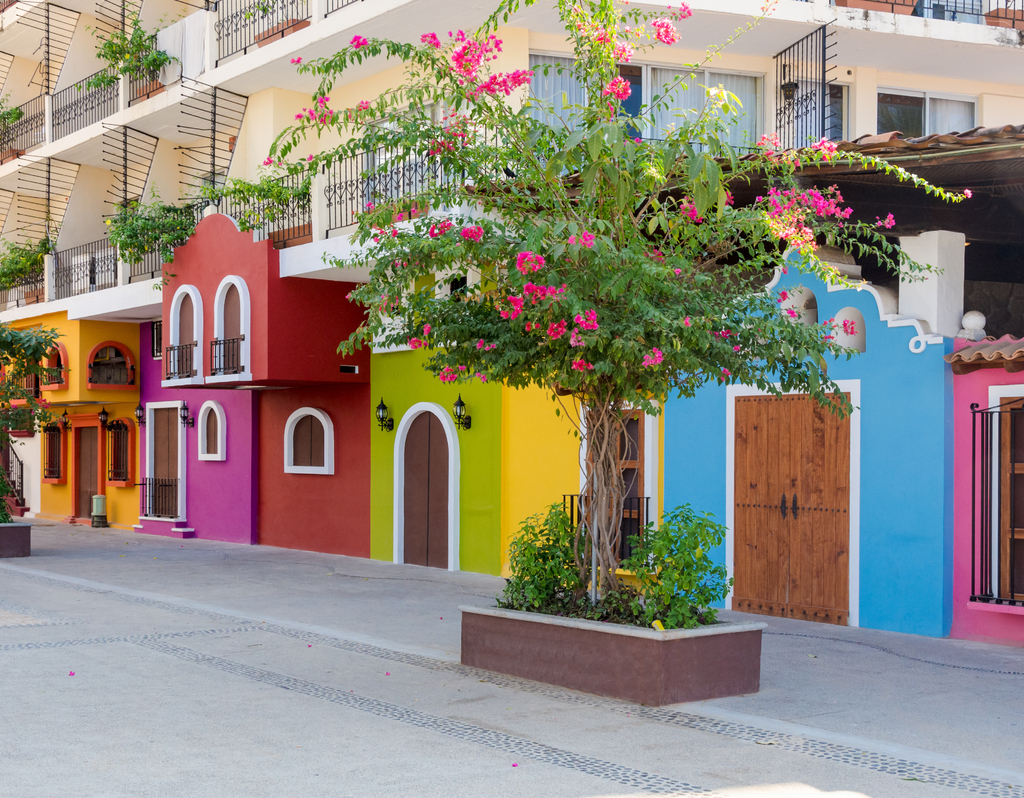 Lais Puzzle - Buntes Wohnhaus in Puerto Vallarta, Mexiko - 40, 100, 200, 500, 1.000 & 2.000 Teile p-305749