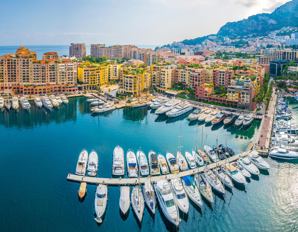 Lais Puzzle - Hafen von Fontvieille in Monaco - 40, 100, 200, 500, 1.000 & 2.000 Teile p-305953
