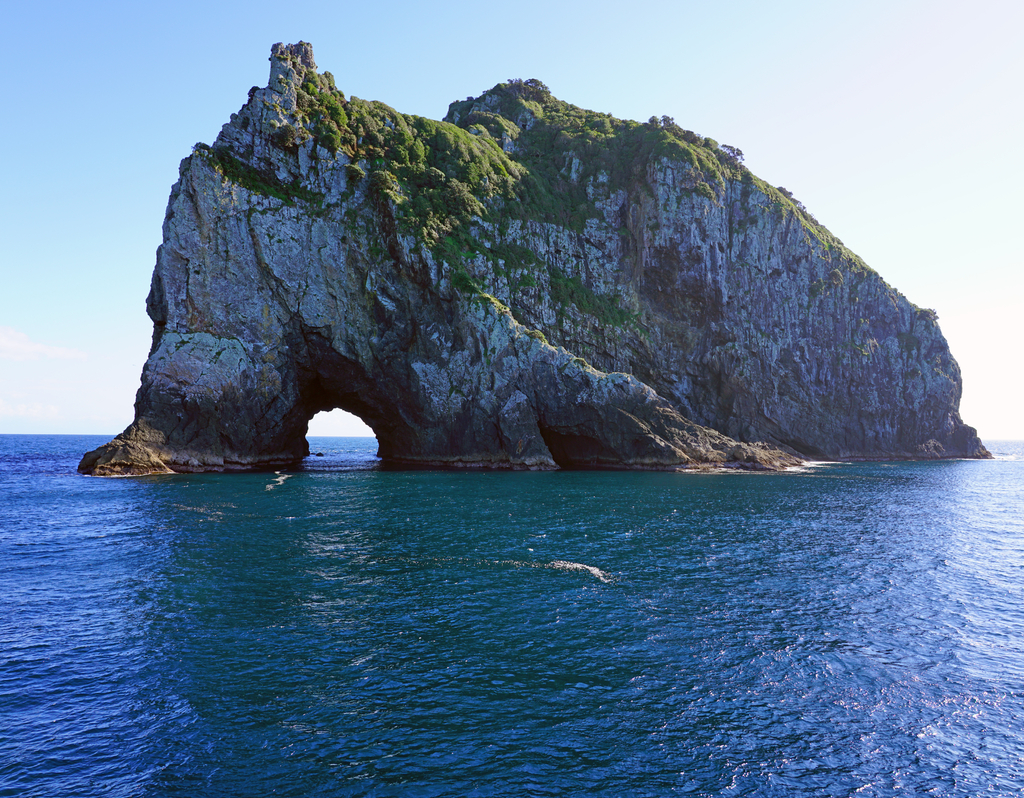 Lais Puzzle - Blick auf das Hole in the Rock in der Bay of Islands, Nordinsel, Neuseeland - 40, 100, 200, 500, 1.000 & 2.000 Teile p-307201