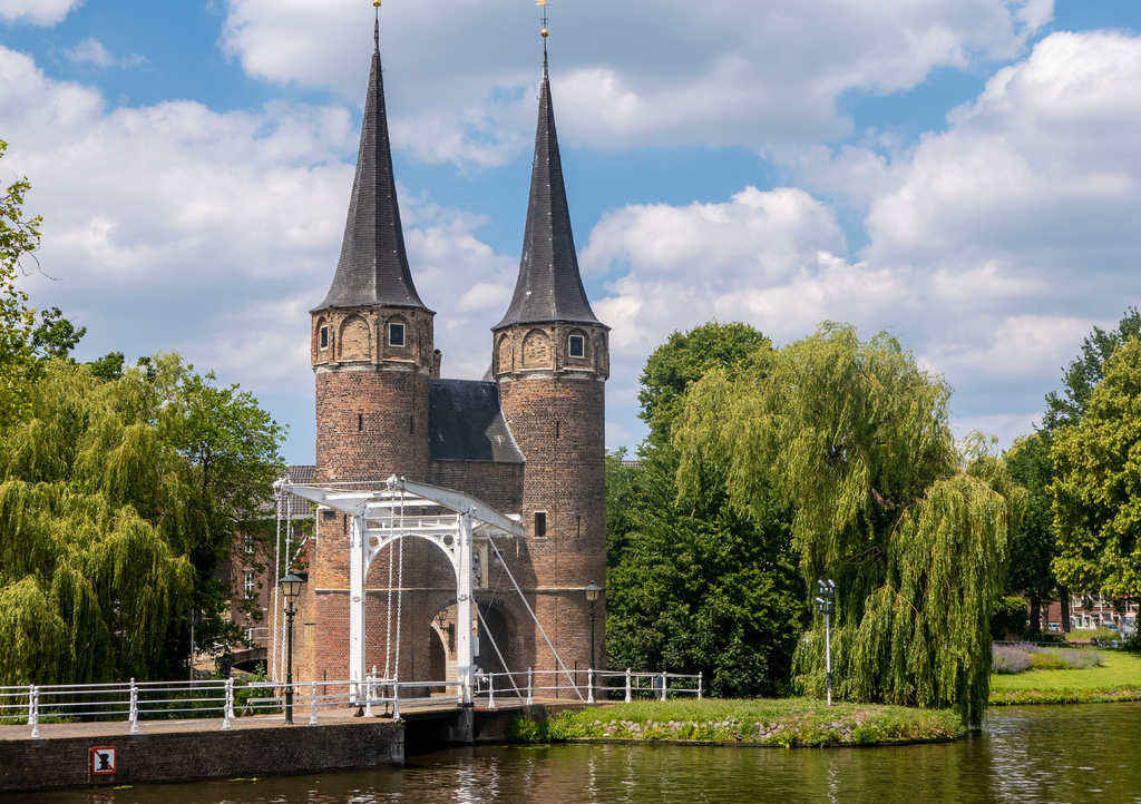 Lais Puzzle - Oostpoort in Delft, Niederlande - 1.000 Teile p-307985